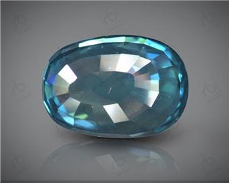 Natural Blue Zircon 5.29 cts ( 5896 )